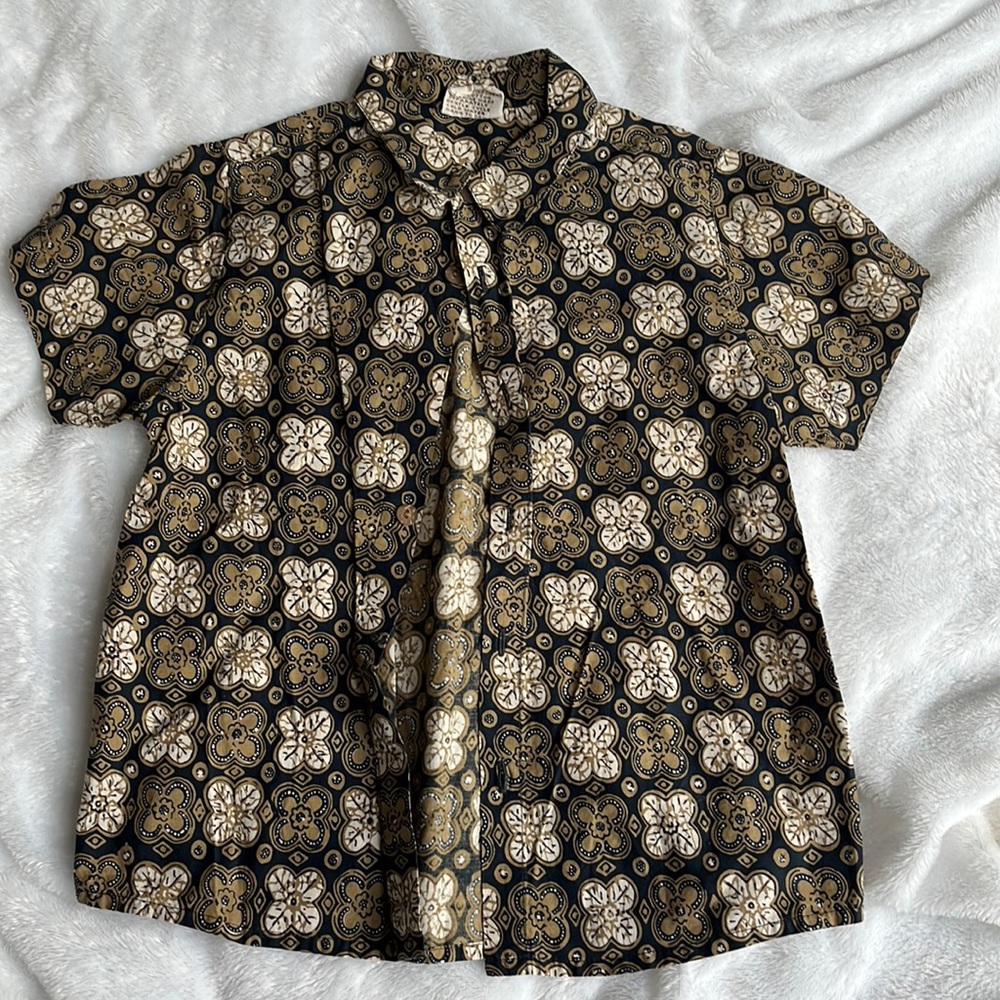 Kit Cornell vintage kids Hawaiian shirt